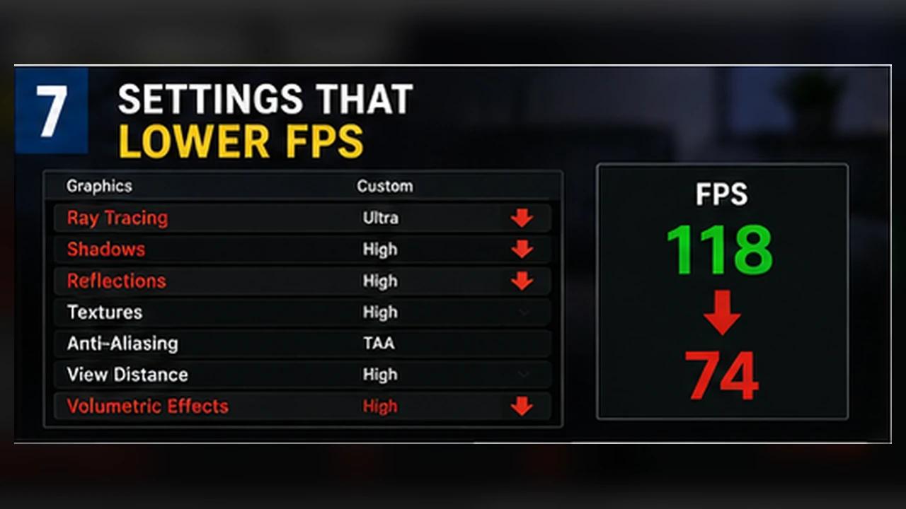Which Graphics Settings Affect FPS the Most?